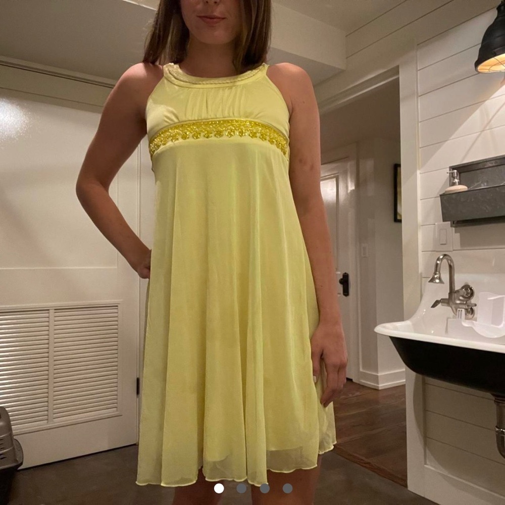 Speechless Yellow Gemstone Dress